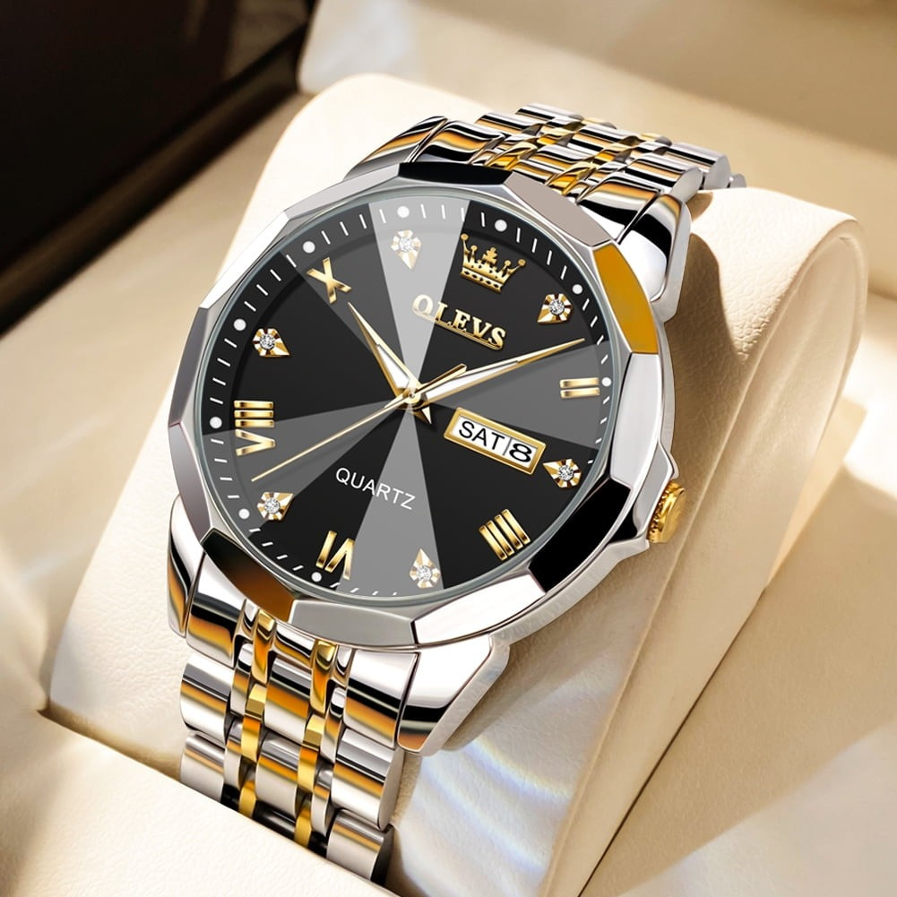 Olevs 9931 New luxury Fashion stainless steel Men Watch